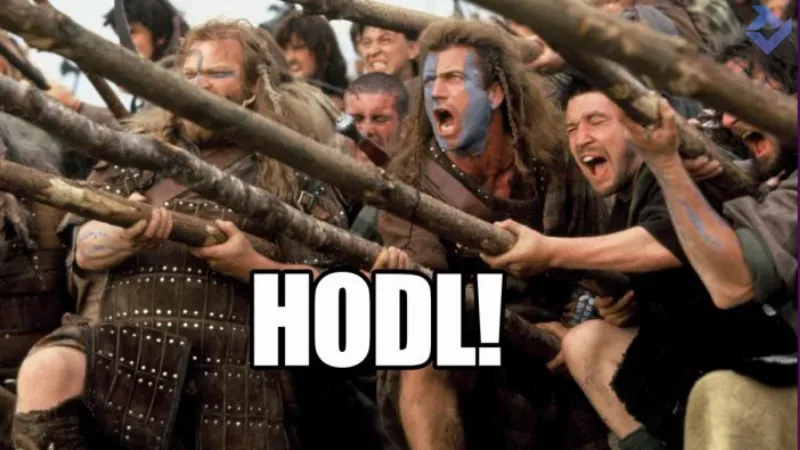 Hodl to Die trong crypto